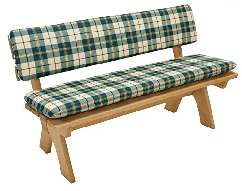 DEGAMO Bankauflage BOSTON 3-Sitzer, grün/beige in grün von DEGAMO