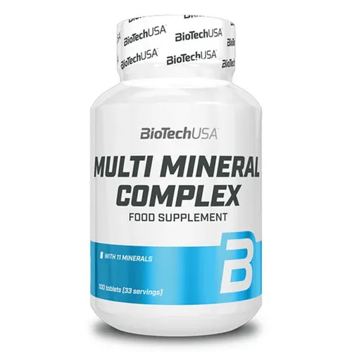  Biotech USA Multi Mineral Complex 100 Tabletten NEU OVP 54,35 EUR/kg
