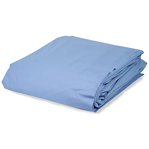 myPool Paradies Pool Folie rund, 350 x 90 (Ø x H), langlebige Poolinnenfolie, Poolplane in Adriablau, Innenauskleidung, Swimmingpool-Zubehör, Menge: 1 Stück