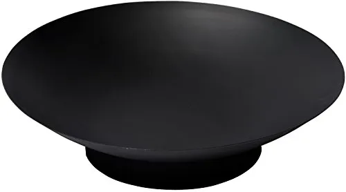 dobar® 35401 Feuerschale Stockholm - Gartenfeuer aus Stahlblech - Grills und Feuerstellen für Terrasse und Balkon, ideal für gemütliche Abende und Gartenpartys, auch als offener Grill nutzbar.