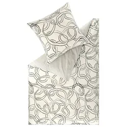 Esprit Wendebettwäsche E-Gabin 135x200 cm in beige von Esprit