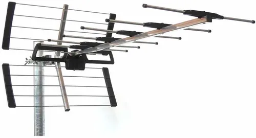 Kathrein AUY 48 UHF-TV-Antenne für DVB-T2 - Terrestrische Antenne mit 11-17 dB Gewinn, optimal für den Empfang von DVB-T2 in vertikaler und horizontaler Polarisation.