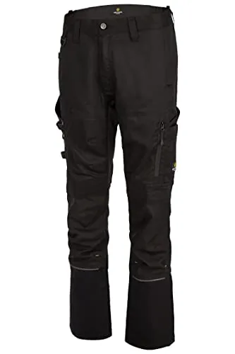 Hans Schäfer Workwear Arbeitshose Bundhose Smart Artemis - Schwarz, Größe 26 - Hochwertige Arbeits- & Schutzkleidung aus 65% Polyester und 35% Baumwolle, ideal für Handwerker, robust und langlebig.