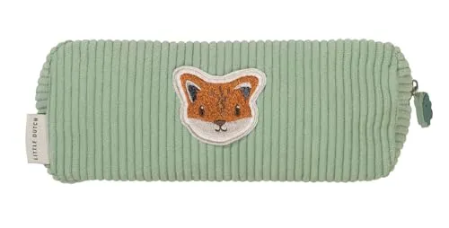 Little Dutch Federmäppchen Stiftetasche Schlampermäppchen Kinder grün - Forest Friends