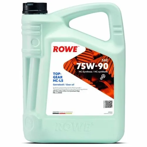 ROWE HIGHTEC TOPGEAR SAE 75W-90 HC-LS 5l Getriebeöl von Rowe