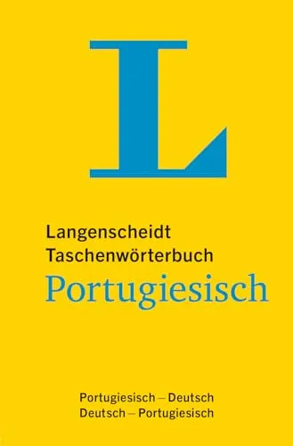 Langenscheidt Taschenwörterbuch Portugiesisch - Deutsche Wörterbücher, umfassendes Nachschlagewerk mit über 50.000 Stichwörtern für präzise Übersetzungen und schnelle Verständigung.
