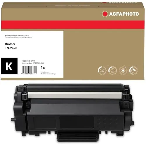 AgfaPhoto Toner kompatibel für Brother TN-2420, 3000 Seiten
