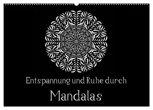 Heike Langenkamp | Mandalas Wandkalender 2026 - Kalender zur Entspannung mit 14 kunstvollen Mandalas zum Ausmalen, ideal für kreative Auszeiten und Stressabbau.