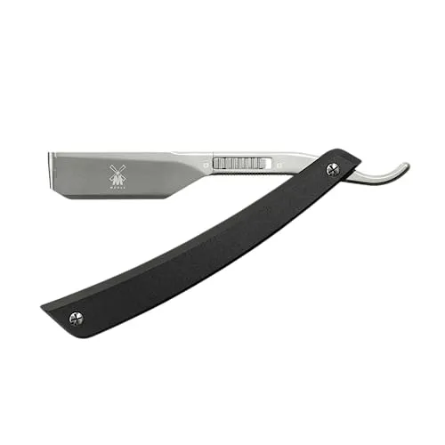 MÜHLE RMW 6 Rasiermesser Enthusiast Pro - Edelstahl - Rasierer für Herren - Profi-Nass-Rasur-Tool mit klappbarem Design und innovativer Klingenwechselmechanik für präzise Rasuren und optimale Hygiene.