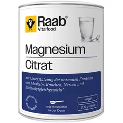 Raab® Vitalfood Magnesiumcitrat Pulver von Raab Vitalfood