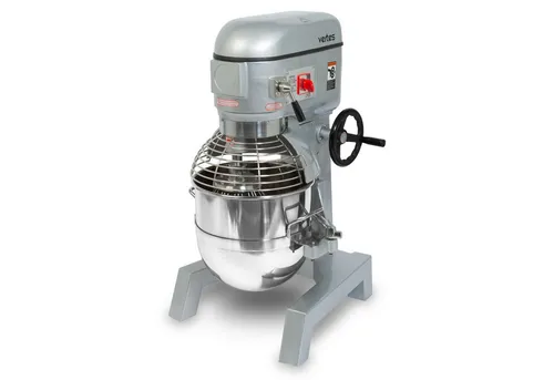 VERTES Professionelle Teigknetmaschine 40L - Knet- & Rührmaschine mit Planetenrührwerk, ideal für Bäckereien und Großküchen, bietet kraftvolle Knetleistung und einfache Handhabung bei großen Teigmengen.