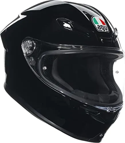 AGV K6 S Integralhelm Motorrad Unisex Schwarz XS von AGV