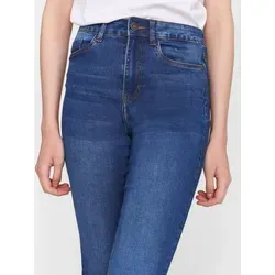 Noisy may Nmsallie Hw Flare Jeans, Medium Blue Denim, 28 EU - Stylische Jeans mit ausgestellter Beinform und Gürtelschlaufen, aus dehnbarem Stoff für optimalen Tragekomfort.