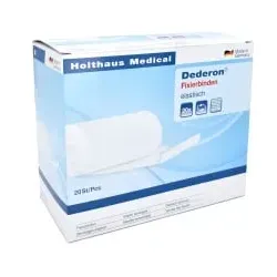 Holthaus Medical Dederon® Fixierbinde 4 m 12433S , 1 Packung = 20 Stück lose in der Schachtel, Maße: 6 cm x 4 m