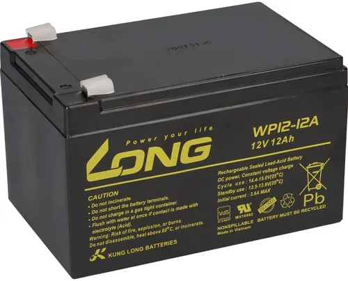 Kung Long VdS WP12-12 12V 12Ah AGM Blei Akku