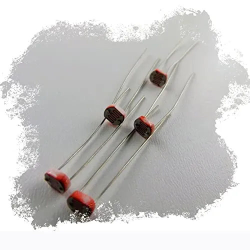 Unbekannt 5 x Fotowiderstand 5mm 10K- 1M MG5528 LDR Photowiderstand Fotowiderstände