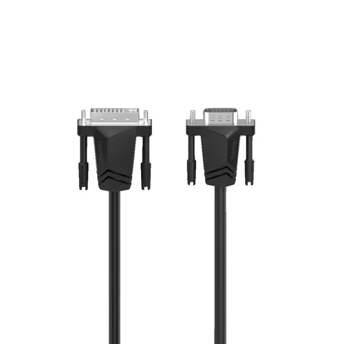 Hama DVI-I zu VGA 15p. Adapter Kabel 1,5m für Monitor, PC, TV, Projector