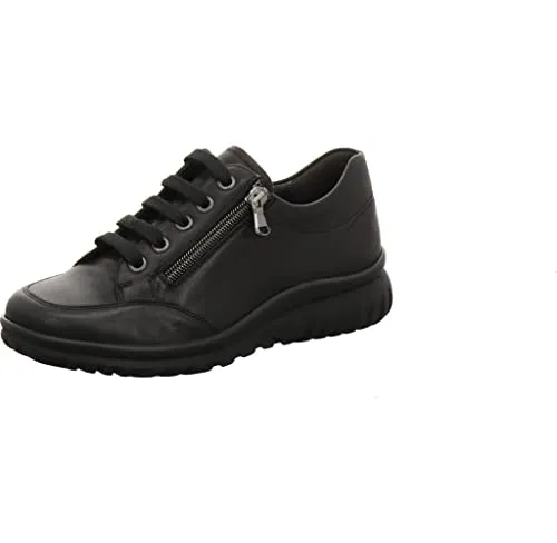 Semler L5135_012 Damen-Sneaker - Funktionaler Schnürhalbschuh mit praktischem Reißverschluss für einfaches An- und Ausziehen, leicht und flexibel für optimalen Tragekomfort.