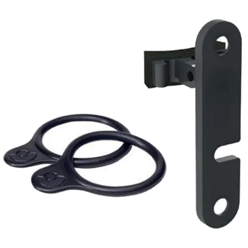 Supernova TL3 Seatpost Adapter - schwarz - Fahrradbeleuchtung, praktischer Seatpost Adapter für vertikale Montage, kompatibel mit TL3 Rücklichtern und ausgestattet mit 2 flexiblen Spannringen.