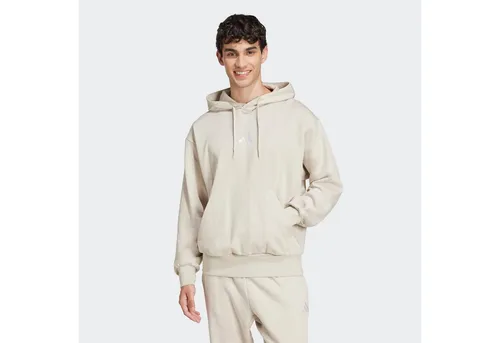 adidas Sportswear Kapuzensweatshirt M FEELCOZY HD grau S - Herren-Sweatshirt aus 70% Baumwolle für hohen Tragekomfort, mit praktischer Kängurutasche und elastischem Bund, ideal für sportliche Aktivitäten oder entspannte Tage.