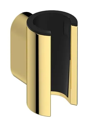 hansgrohe Porter Fine Brausehalter, Polished Gold Optic in gold von Hansgrohe