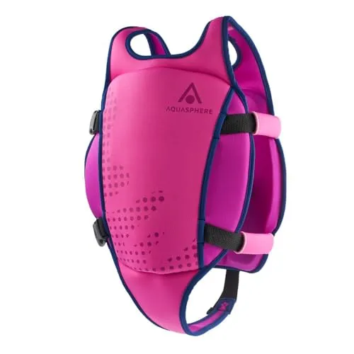 AQUASPHERE Schwimmweste für Babys und Kinder, Violett, L (3-6Y)