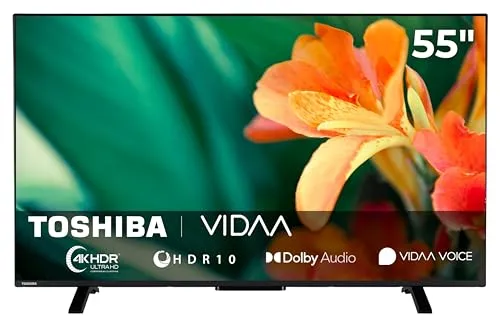Toshiba 55UV2363DA 4K Ultra HD Fernseher in schwarz von Toshiba