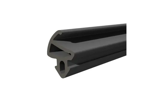 DQ-PP Türdichtband DQ-PP Fensterdichtung, Schwarz, 20 Meter - Hochwertiges PVC-Dichtband für Fenster und Türen, sorgt für effektiven Schutz vor Zugluft und verbessert die Energieeffizienz in Ihrem Zuhause.