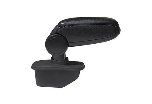 OMAC Armlehne Mittelarmlehne für Peugeot 308 2007-2014 PU-Leder Schwarz, Langlebig,Multifunktional,Einfache Installation