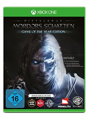 Mittelerde: Mordors Schatten - Game of the Year Edition - [Xbox One] - Action-Rollenspiel für Xbox One mit preisgekröntem Gameplay und epischer Story, ideal für Fans von Abenteuer und Fantasy.