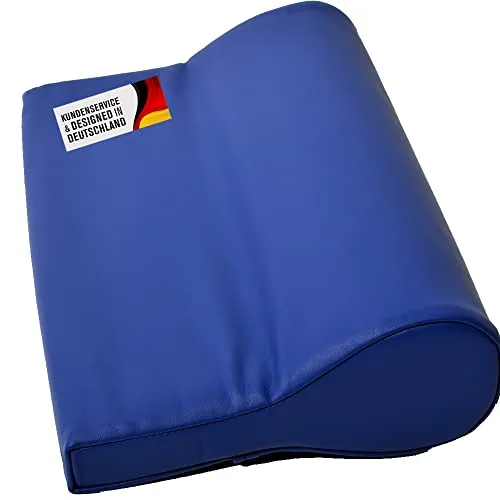 Promafit Nackenkissen für Massage – ölabweisend und wasserabweisend - Hochwertiges Nackenpolster aus Feinzellschaumstoff mit PU-Bezug, perfekt für Massageliegen. Besonders angenehm und warm auf der Haut, ideal für entspannende Behandlungen.