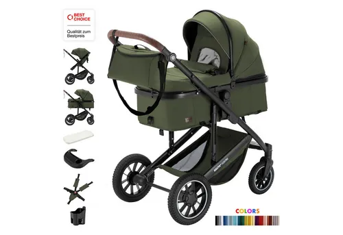 Daliya® Kombi-Kinderwagen FLEXI-PRO M 2in1