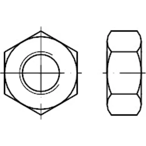 Sechskantmuttern DIN 934 A 2 -70 M 10 A 2