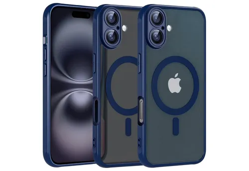 CoolGadget Handyhülle Magnet-Hülle für iPhone 17 Schutzhülle magnetisch 6,3 Zoll, Hülle Matt Stoßfest kompatibel mit Magsafe Zubehör Kameraschutz Case