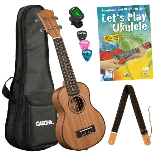 CASCHA HH 2251 Let&s Play Ukulele Set Sopran von Cascha