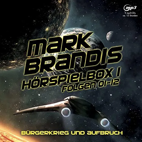 Mark Brandis - Hörspielbox 1: Bürgerkrieg und Aufbruch - Zeitschriften: Fesselndes Hörspiel auf 3 CDs, ideal für Sci-Fi-Fans und Hörbuchliebhaber, neu und originalverpackt.
