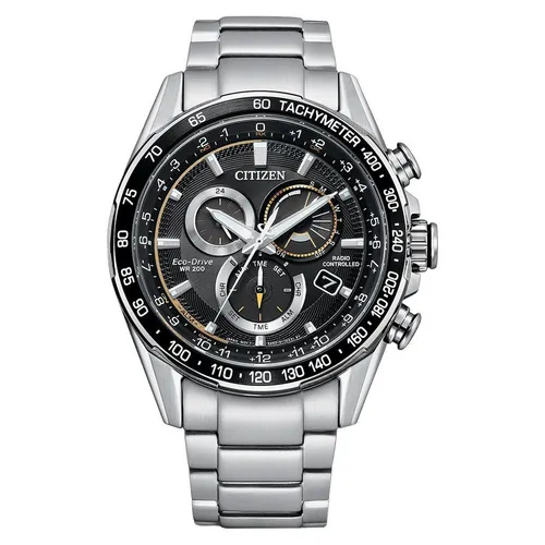 Citizen CB5914-89E Eco-Drive Funkuhr - Chronograph mit 20ATM Wasserdichtigkeit und Eco-Drive Technologie für zuverlässige Präzision und Komfort, ideal für Sport und Alltag.