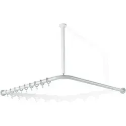 HEWI VH-Stange Serie 801, aquablau, 28 Ringe von HEWI