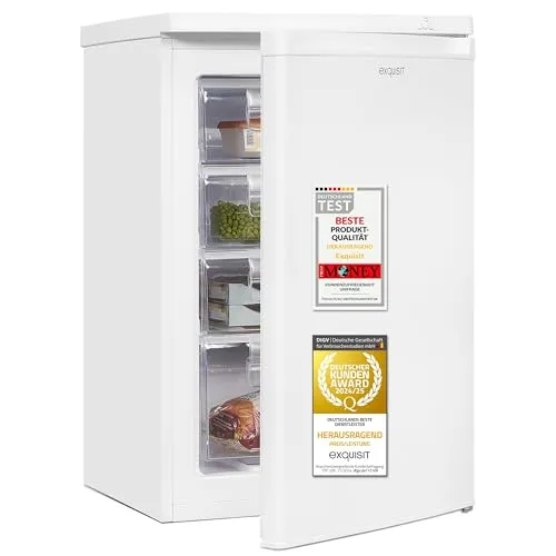 Exquisit Gefrierschrank GS512-040E, 91 Liter von Exquisit