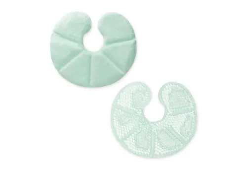 Navaris Thermotherapiegerät Thermo Pads Brustkissen 2 Stk., Gel Perlen Kühl- und Wärmekissen