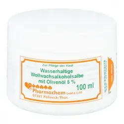 Wollwachsalkoholsalbe wasserh.m.Olivenöl 5% von Pharmachem GmbH & Co. KG