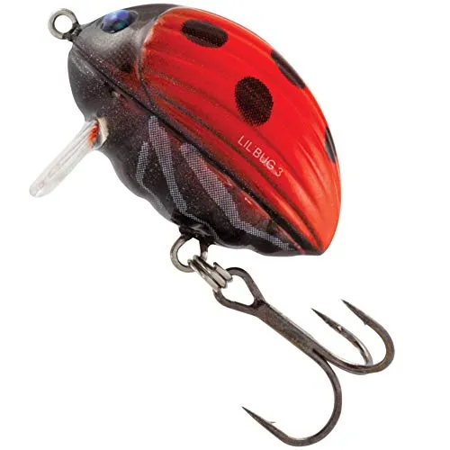 Salmo Lil Bug Wobbler 3cm 4,3g schwimmend, Farben:Ladybird