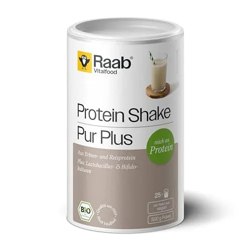 Produktbild Raab Vitalfood® Bio Protein Shake Pur Plus (500 g)