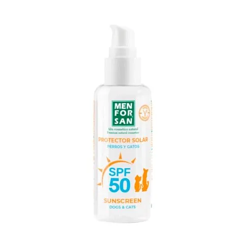 Produktbild MENFORSAN Sonnenschutz Faktor 50 für Hunde und Katzen 60ml