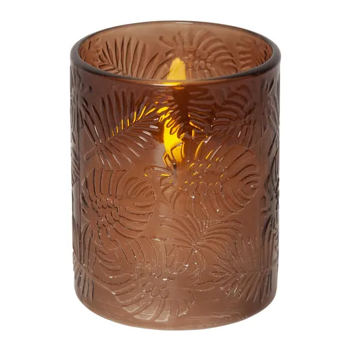 Star Trading LED Kerze Flamme Leaf aus Wachs