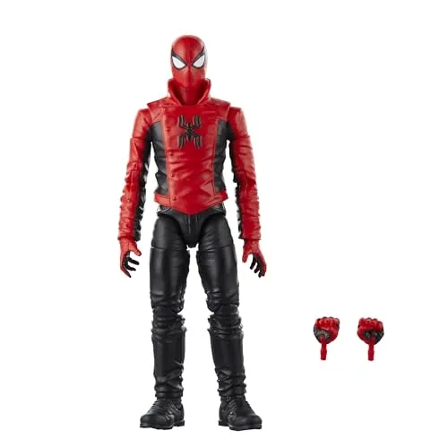 Marvel Legends Last Stand Spider-Man Action-Figur - Actionfigur für Kinder, inspiriert von den Marvel Comics mit 20 Bewegungspunkten für dynamische Posen – perfekt zum Sammeln und Ausstellen!