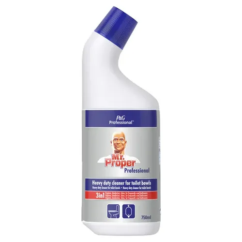 Procter and Gamble WC-Reiniger P&G Mr. Proper Professional 750 ml kraftvoller desinfizierender Toilettenreiniger 03059