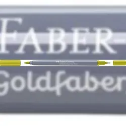 Faber Castell Aqua Dual Marker Gofa 0,4 mm maigrün gelblich