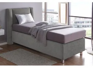 Boxspringbett grau, 90x200 cm von Westfalia