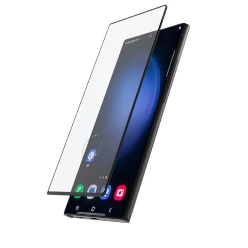 Hama Full-Screen Schutzglas für Samsung Galaxy S23 Ultra Schwarz